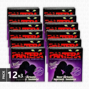 Pantera Clasica Pack 12X3 Unidades