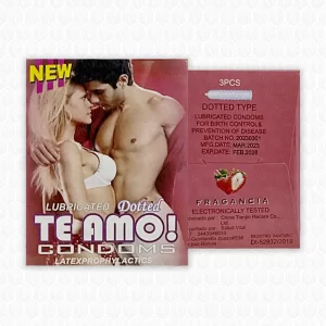 Te Amo Dotted Fresa Pack 3 Unidades