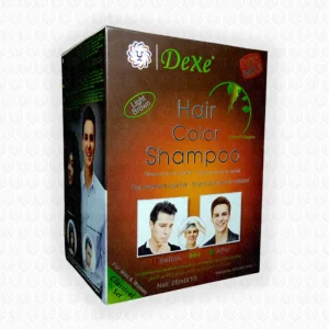 Dexe Shampoo Tinte Light Brown Pack 10x25ml