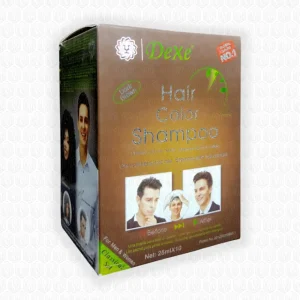 Dexe Shampoo Tinte Dark Brown Pack 10x25ml