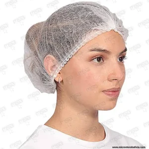 Tocas Descartables Blancas 1 Liga Tori – Protección Higiénica (Paquete de 100 uds.)