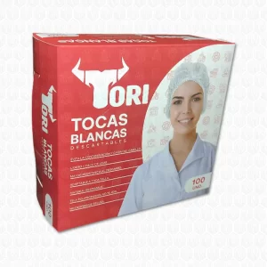 Tori Tocas Blancas Pack 100 Unidades
