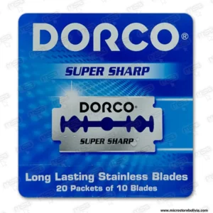 Cuchillas de Afeitar Dorco Super Sharp STL300 – Caja Máster 2000 Hojas (10 Displays x 200 uds.)