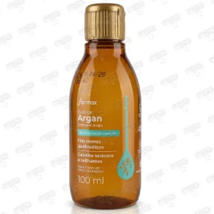 Aceite Capilar de Argán Farmax 100 ml – Revitalización, Anti-quiebre y Brillo Intenso