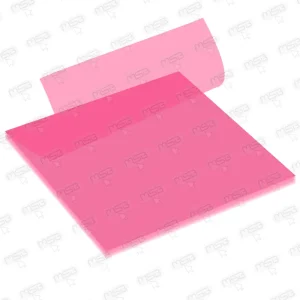 Notas Adhesivas Transparentes PET Jinxin 76x76 mm (50 Hojas) – Fucsia